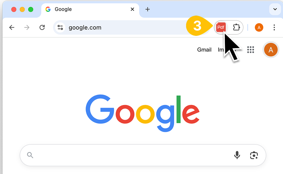 Step 2 — click the PDF Compressor icon